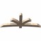Ekena Millwork Davenport Smooth Timber Gable Bracket, Douglas Fir, 84"W x 35"H x 5 1/2"D x 5 1/2"F, 10/12 Pitch GBW084X35X0606DAV00SDF - alternate 4